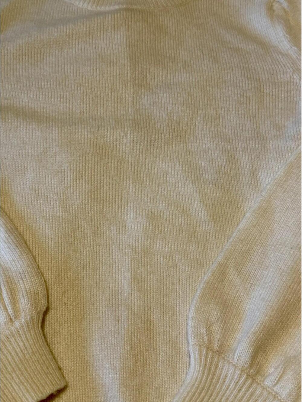 Vineyard Vines Women’s Pina Colada White Nock Neck Sweater Top Size Medium - Picture 5 of 7